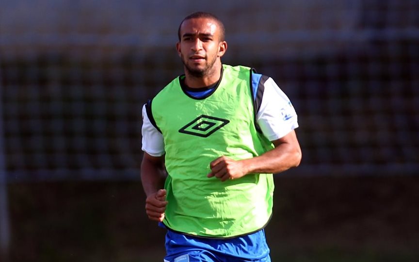 Fredy Thompson llegó a la Selección Nacional para aportar la experiencia y la seguridad en el medio campo. (Foto Prensa Libre: Carlos Vicente)