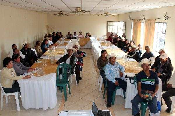 Miembros de Cocode de Jalapa participan en taller impartido por Segeplan.
