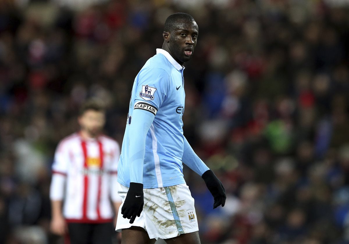 Yayá Touré seguirá en el City por una temporada más. (Foto Prensa Libre: AP)