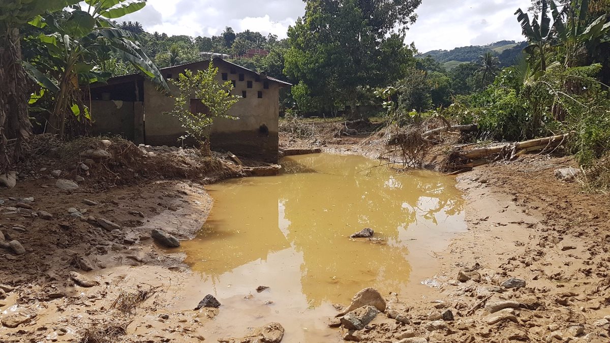 Varios lugares se ven seriamente afectados por la crecida del río.