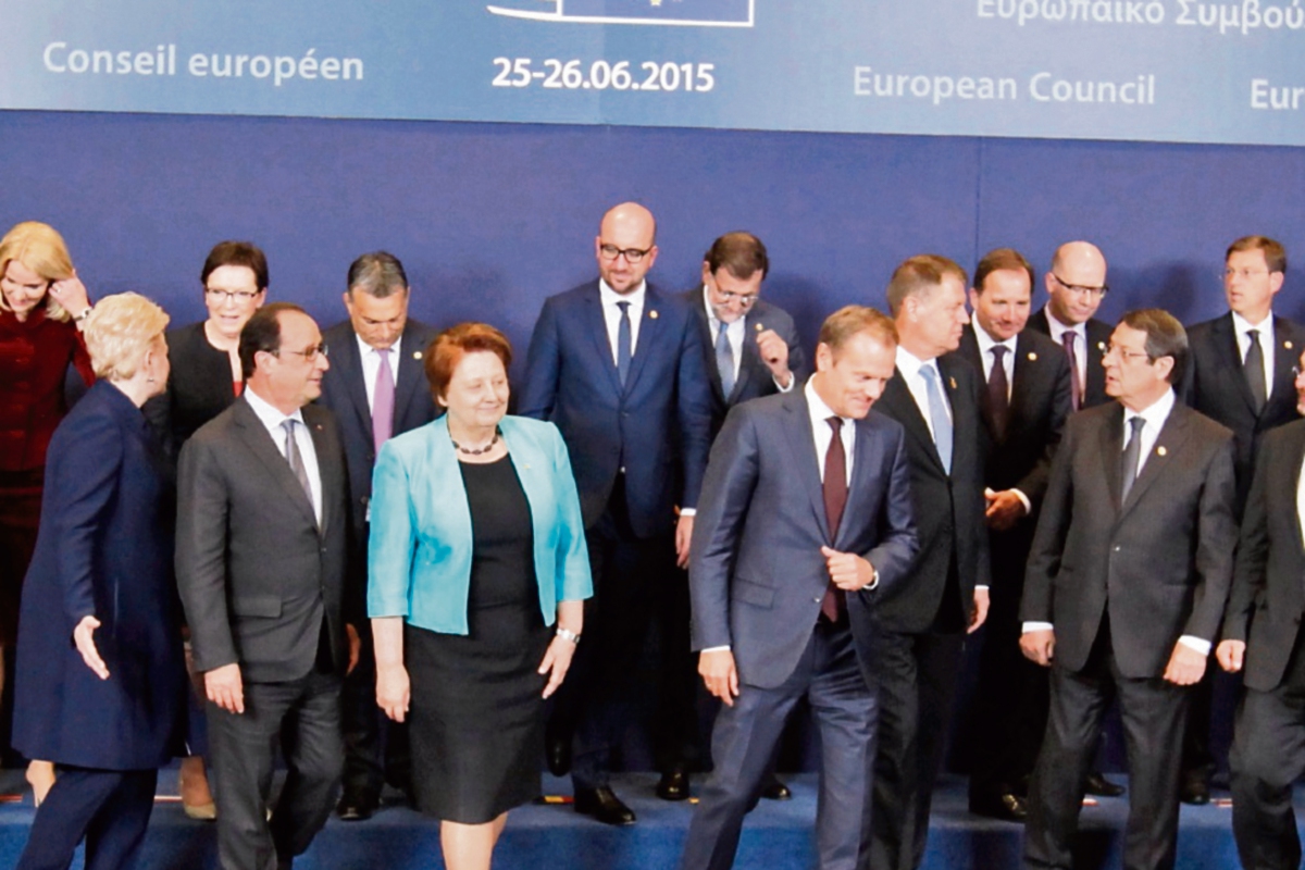 Presidentes y representantes de la Eurozona se reunieron ayer sin lograr ningún acuerdo.