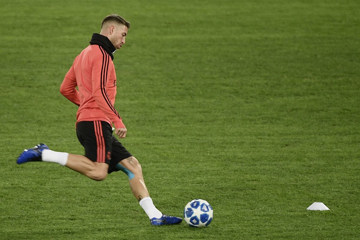 Sergio Ramos fue señalado en unos documentos de Football Leaks por irregularidades en dos controles antidopaje. (Foto Prensa Libre: AFP)