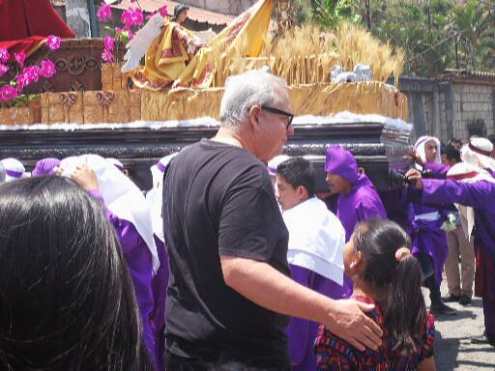 El fotógrafo ha sido cautivado por la cultura de Antigua Guatemala, sobre todo de la comunidad indígena.