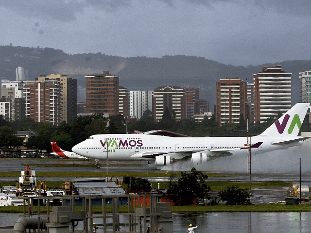 El Boeing 747-400 de Wamos hará escala en Varadero, Cuba, en su ruta hacia Madrid o Guatemala.