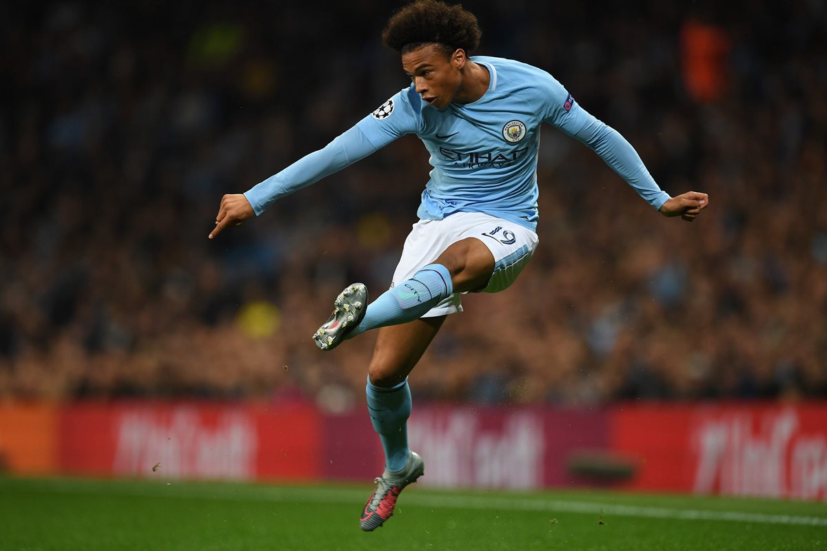 Leroy Sané fue uno de los protagonistas del partido.