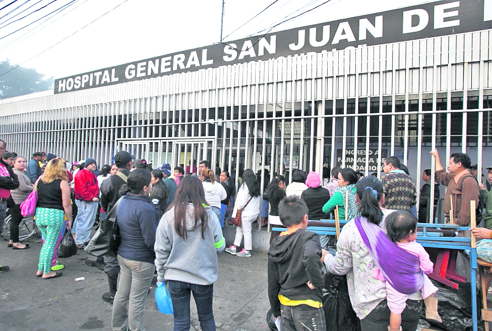 Existe un protocolo de atención para menores que llegan al Hospital General con una Alerta Alba-Keneth activada. (Foto Prensa Libre: Hemeroteca PL)