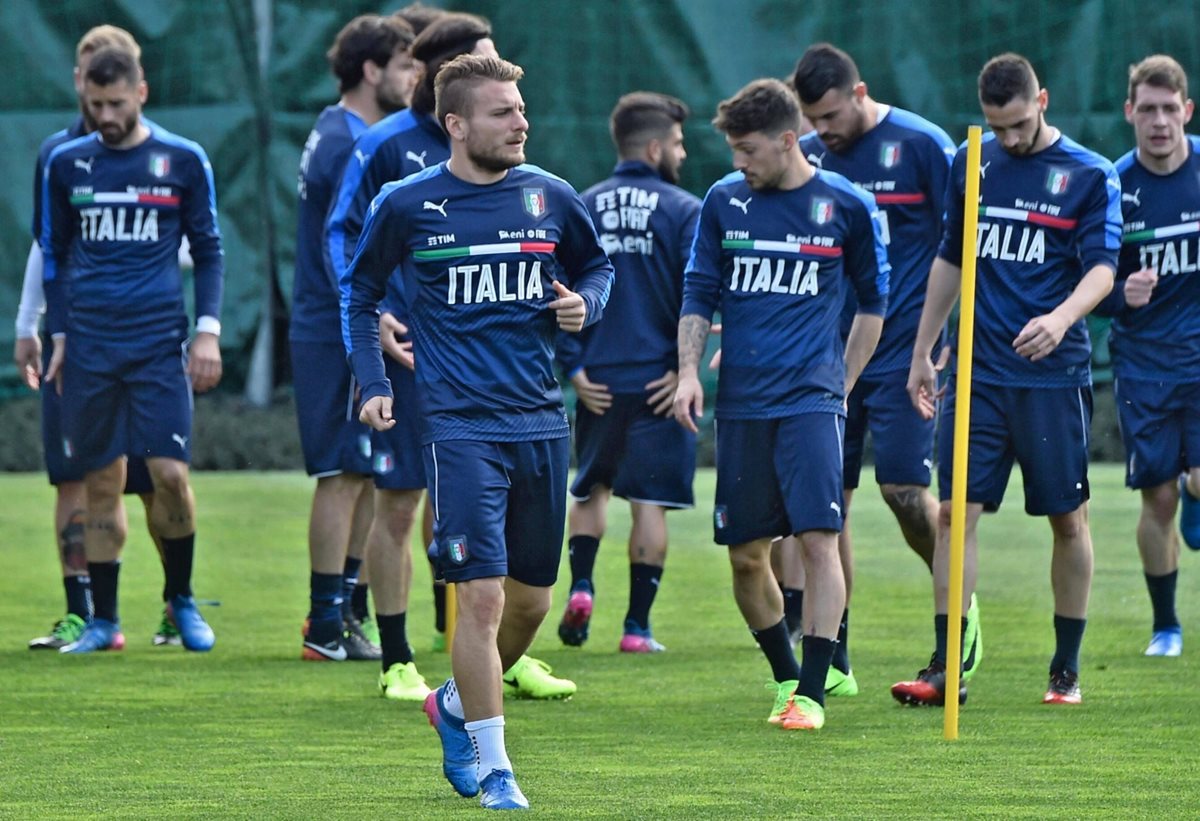 Ciro Inmobile espera volver pronto con la selección de Italia. (Foto Prensa Libre: AFP)