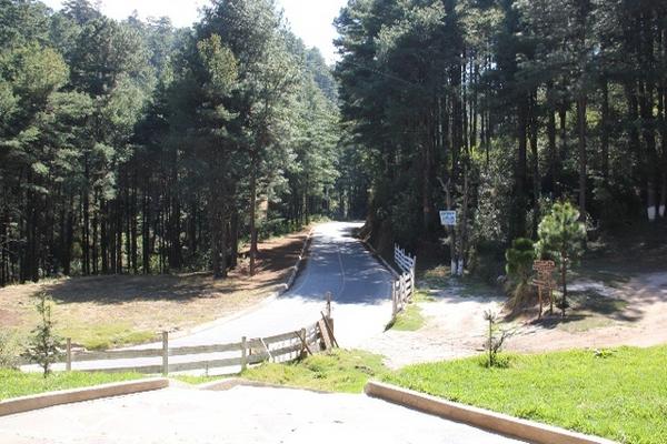 Entrada al sitio turístico Chajil Siwan, ubicado en Totonicapán. (Foto Prensa Libre: Édgar Domínguez)