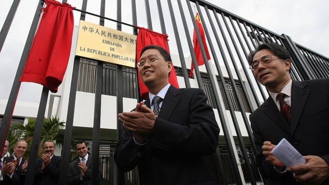 Costa Rica fue el primer país centroamericano que le han dado la espalda a Taiwán para establecer relaciones con China. (Foto Prensa Libre: AFP)