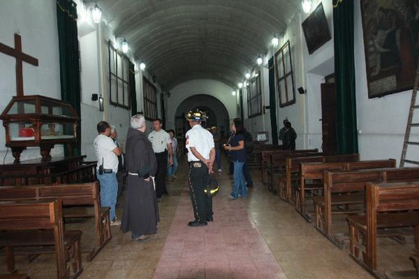 Iglesia donde se robaron las pinturas.