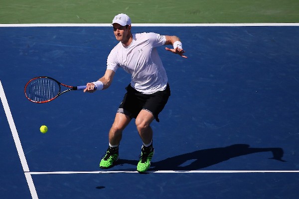 Andy Murray está listo para enfrentar el Abierto de Estados Unidos. (Prensa Libre: AFP)