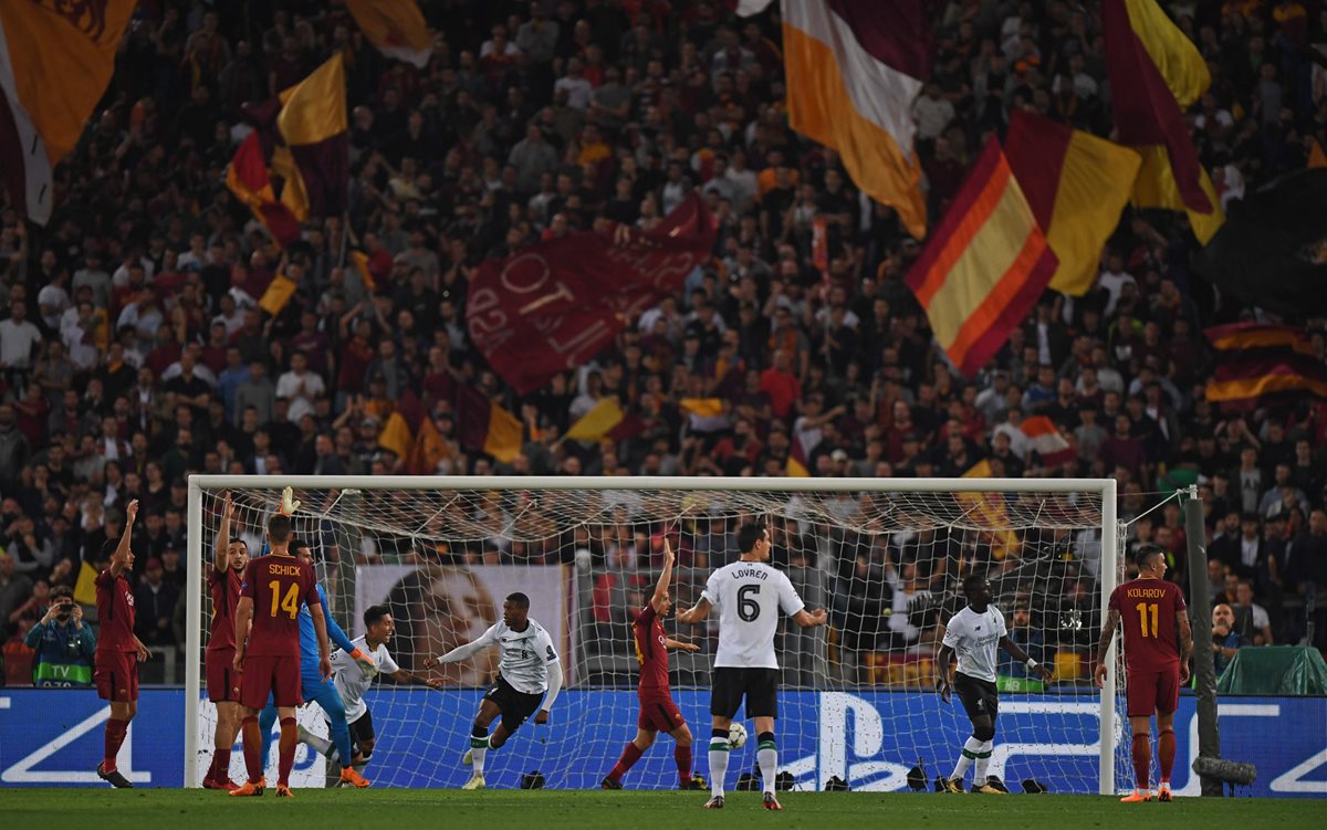 Panorámica del gol marcado por Wijnaldum.