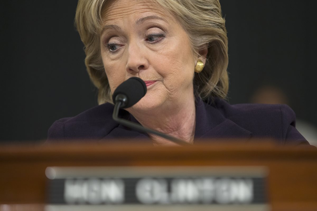 La exsecretaria de Estado Hillary Clinton.(Foto Prensa Libre: EFE).