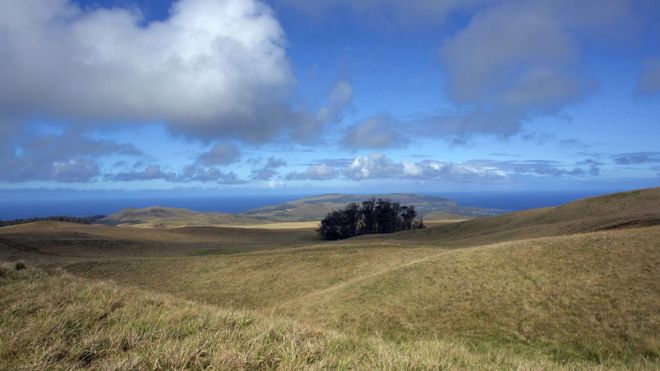 La Isla de Pascua es uno de los lugares habitados más remotos del mundo. GETTY IMAGES