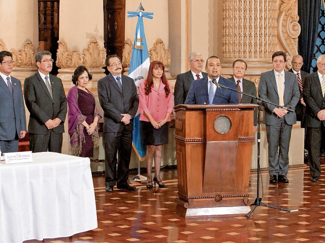 El Directorio de SAT fue nombrado por el presidente Jimmy Morales en febrero y días después al jefe de SAT, luego que el proceso quedó rezagado. (Foto Prensa LibreESBIN GARCIA