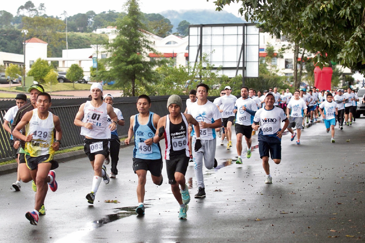 Muchos de los competidores padecen diabetes y quisieron demostrar que la enfermedad no es impedimento. (Foto Prensa Libre: Norvin Mendoza)