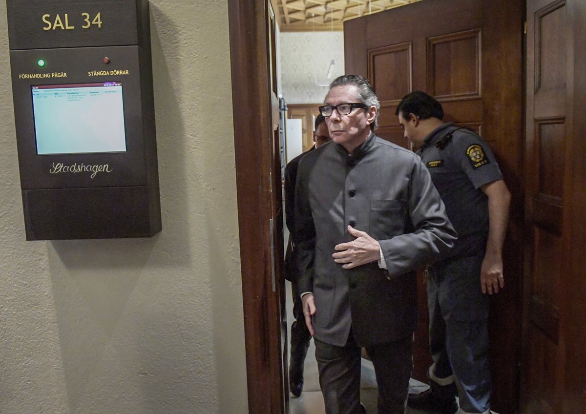 Jean-Claude Arnault fue condenado a dos años de cárcel por violación sexual. (Foto Prensa Libre: EFE)