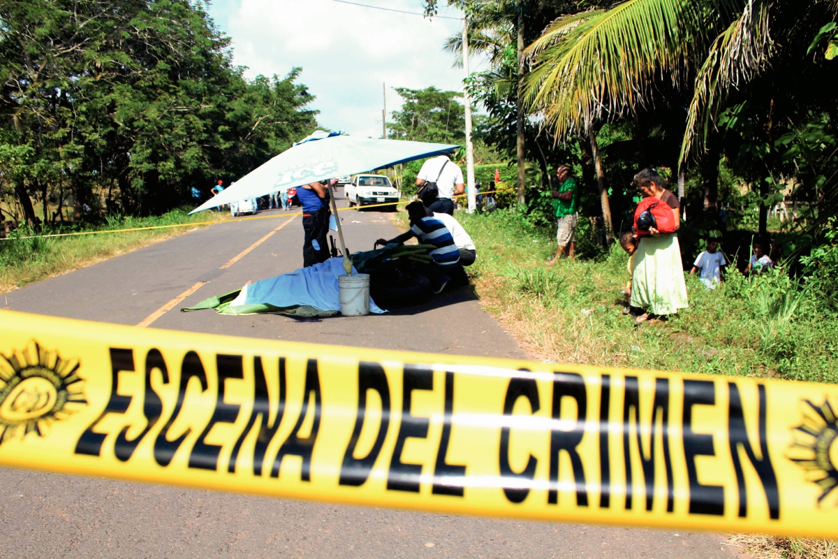 Cada día son ultimadas entre 14 y 16 personas en distintos lugares del país( Foto Prensa Libre: Hemeroteca PL)