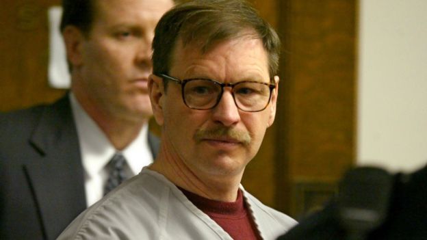 Gary Ridgway, el "asesino de Green River", se encuentra convicto por 49 asesinatos. GETTY IMAGES