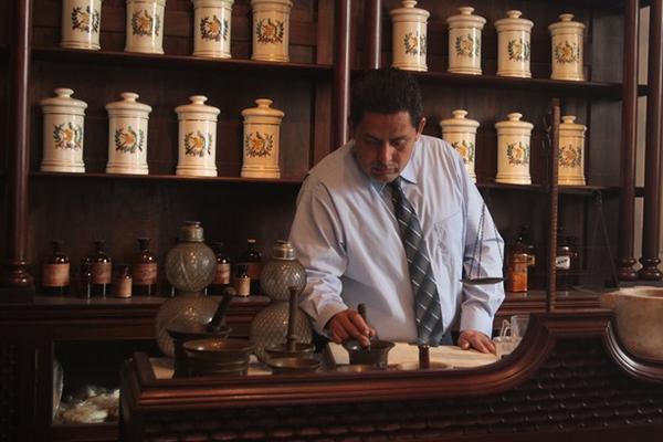 Interior del Museo de la Farmacia de Guatemala, en Antigua (Foto Prensa Libre: Reproducción de Miguel López).