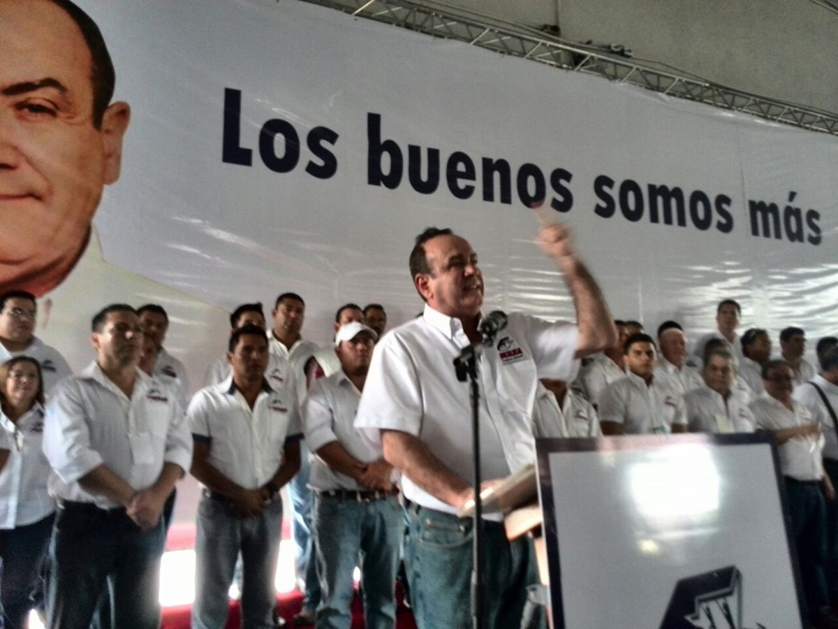 Alejandro Giammattei buscará por tercera ocasión la presidencia de la República. (Foto Prensa Libre: Oscar Rivas)