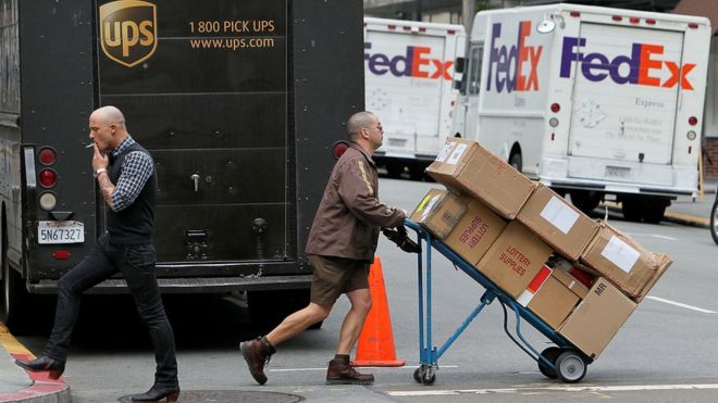 El alza de las compras online está causando crisis viales en las grandes ciudades. GETTY IMAGES