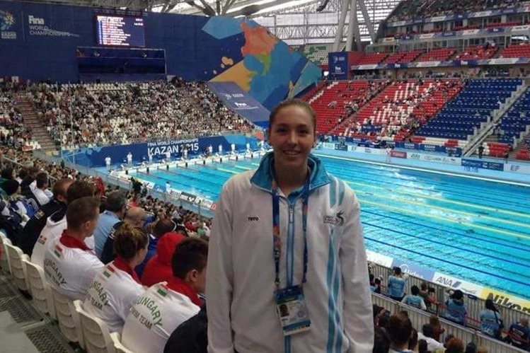 Valerie Gruest la última atleta clasificada a los Juegos Olímpicos de Río de Janeiro. (Foto Prensa Libre: Hemeroteca PL)