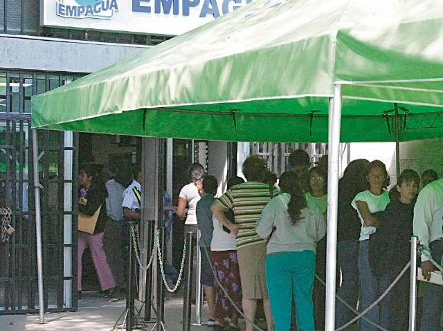 Empagua utiliza un fideicomiso para agilizar los servicios a los vecinos, argumenta la comuna.