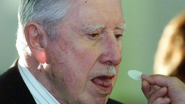 Pinochet contaba con el apoyo de un sector de la iglesia. (AFP)