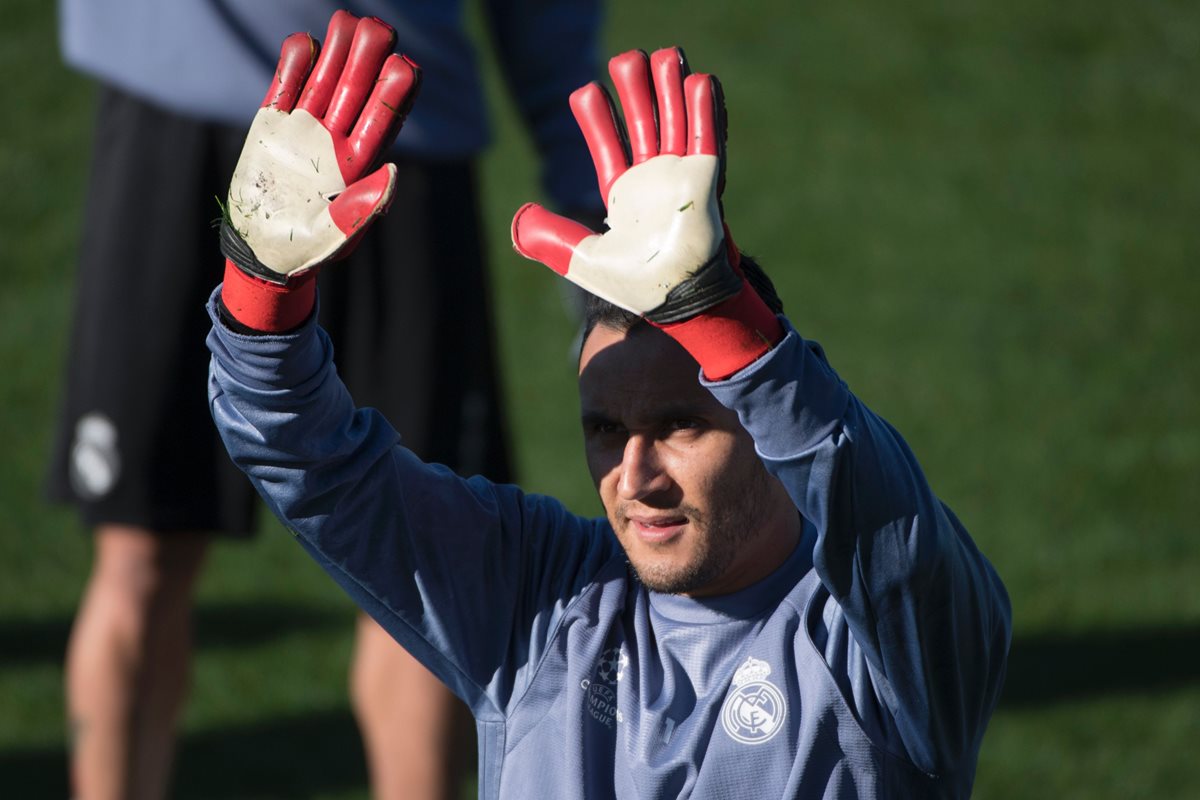 Muchos han querido encontrarle sustituto a Navas en el Real Madrid, mientras el "tico" responde con grandes actuaciones. (Foto Prensa Libre: AFP)