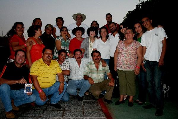 Integrantes de la familia Sanchinelli, durante una de las reuniones.