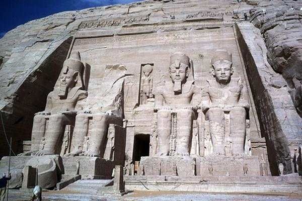 Monumento de Abu Simbel en Egipto