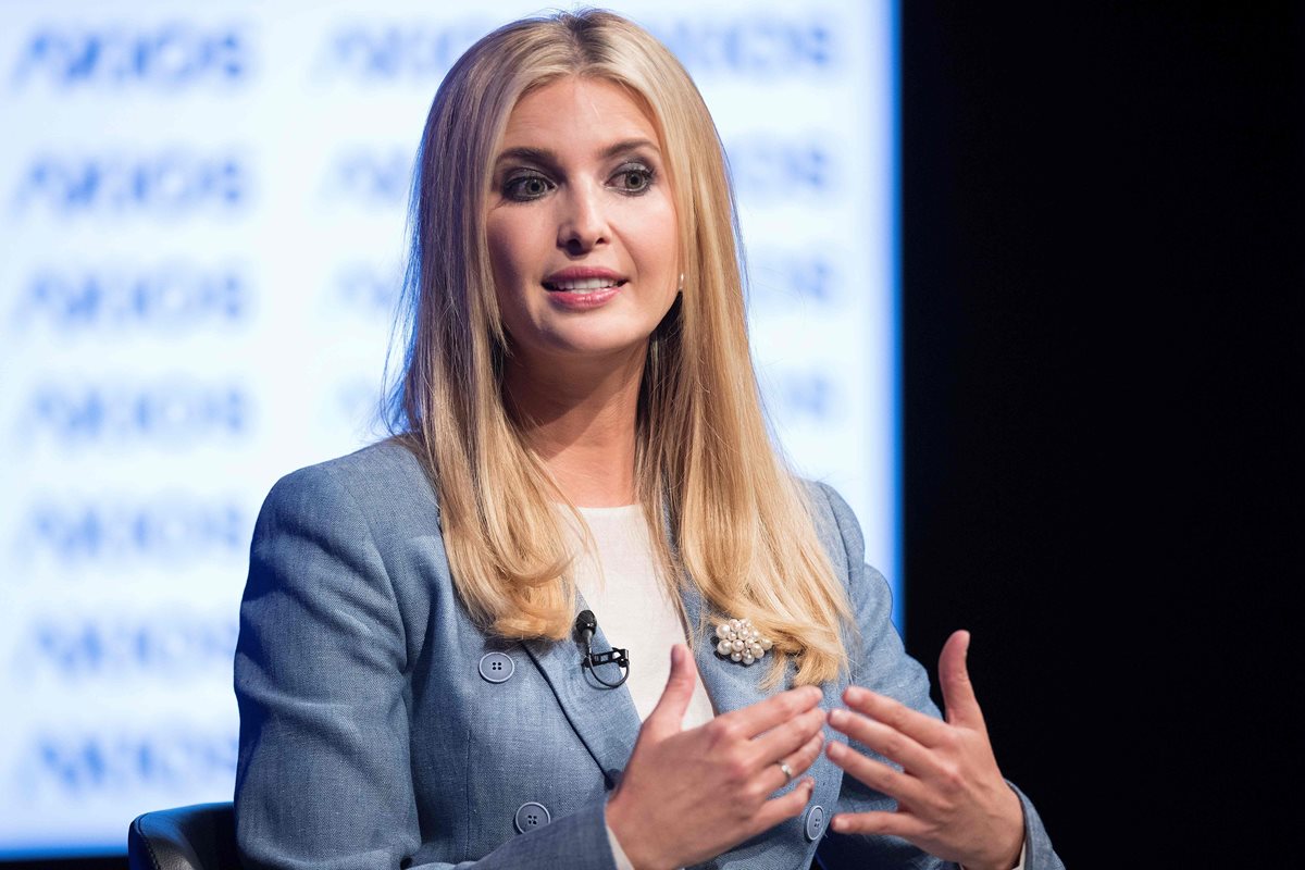 "Estoy muy en contra de las separación de las familias y de la separación de padres e hijos", añadió Ivanka Trump. (AFP)