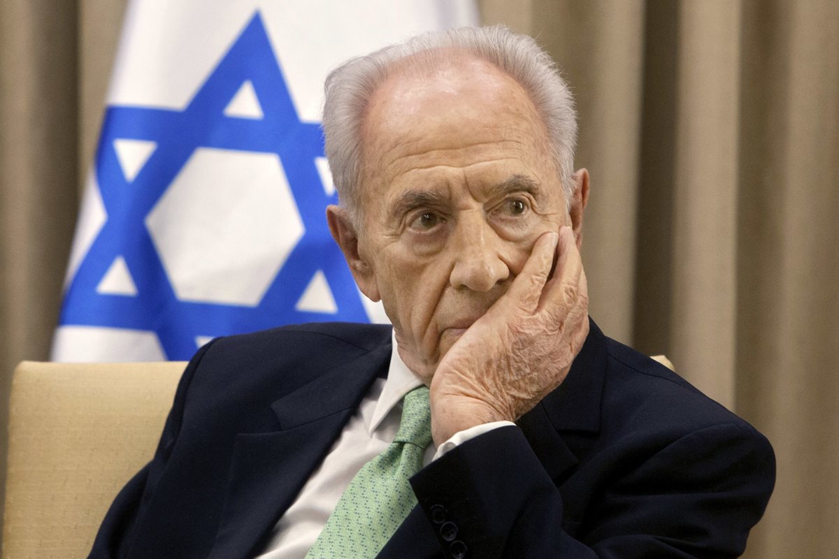 Shimon Peres, expresidente israelí, falleció el martes. (Foto Prensa Libre: AP)