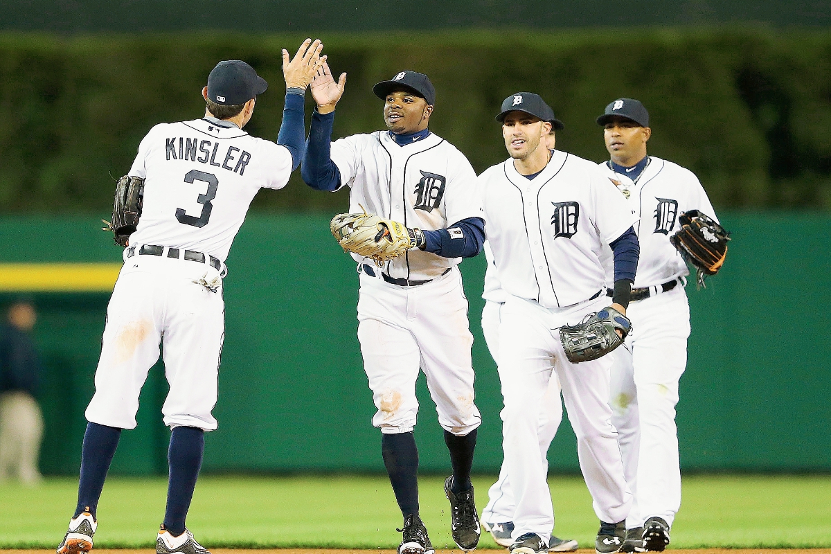 Los Tigres de Detroit vencieron a los Yanquis. (Foto Prensa Libre: AFP).