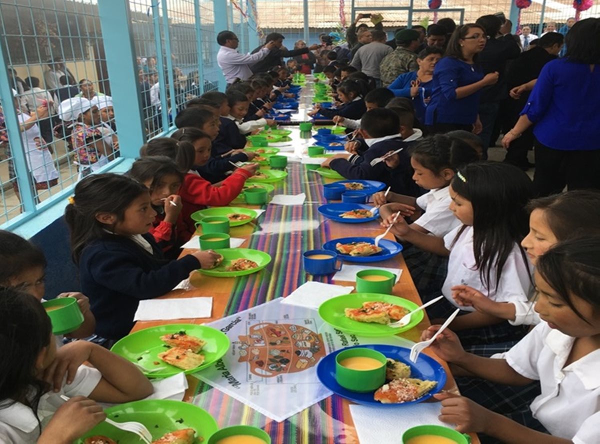 En San Marcos se implementó un plan piloto de la FAO con alimentos locales, y ahora se espera hacerlo en Quiché. (Foto Prensa Libre: Héctor Cordero).