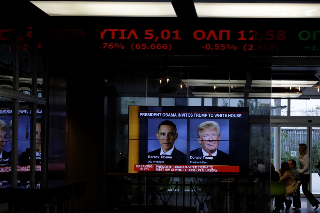 Las finanzas de la potencia mundial han reaccionado ante el cambio de gobernante. (Foto Prensa Libre: AP)