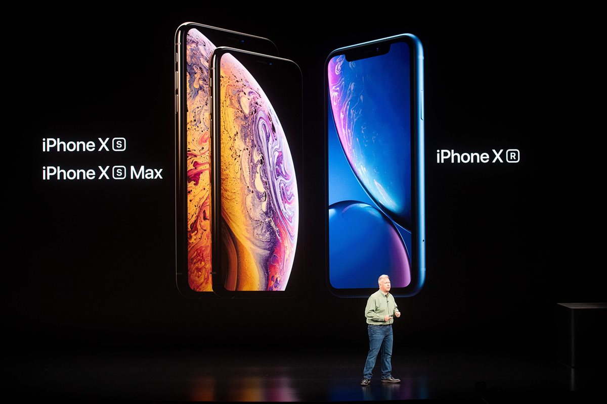 El iPhone Xs y iPhone Xs Max son los dispositivos más recientes de Apple (Foto Prensa Libre: AFP).