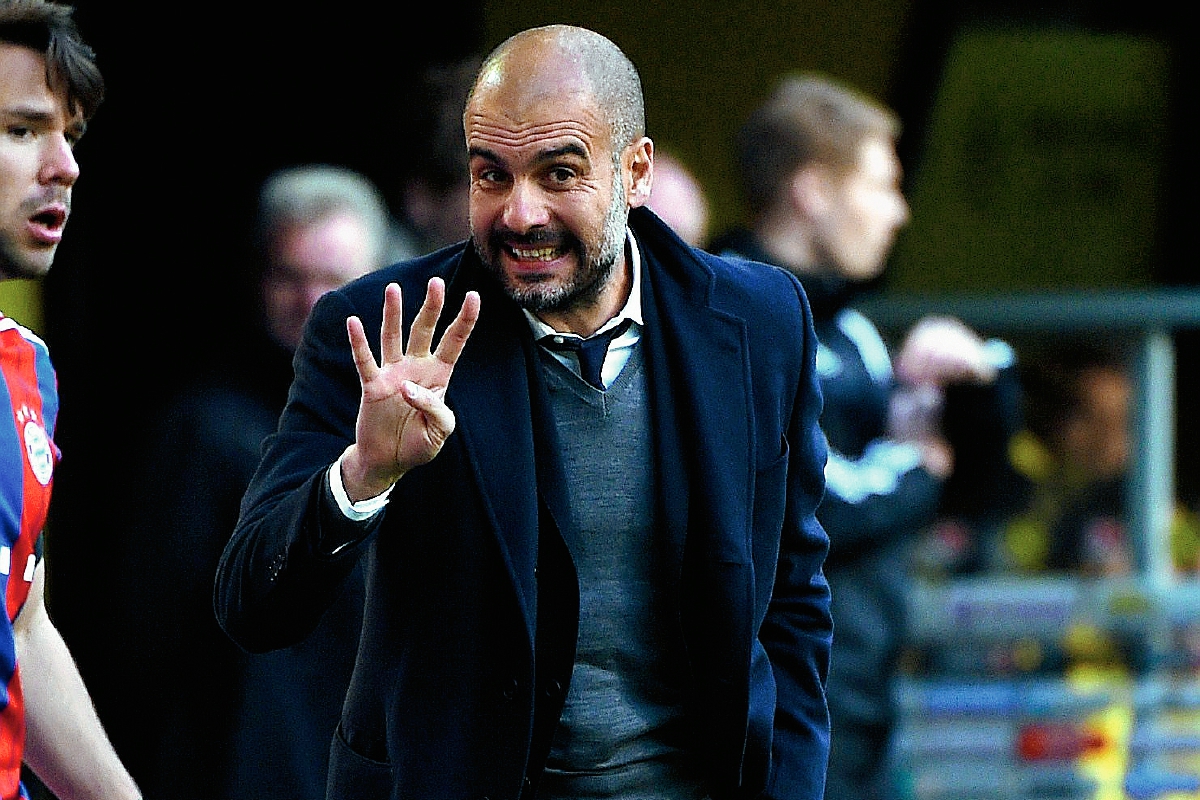 Pep Guardiola deberá afrontar el duelo del Bayern Múnich frente al Leverkusen con varias bajas. (Foto Prensa Libre: AFP).