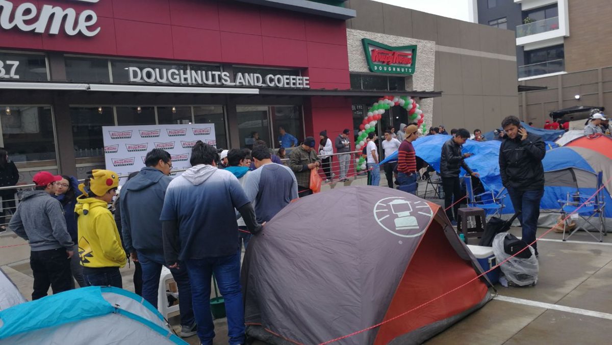 El fenómeno de las donas se reactivó con la llegada de Krisky Kreme al mercado guatemalteco.