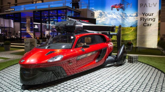 Este auto de tres ruedas también es capaz de volar. GETTY IMAGES