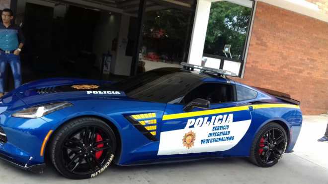 El Chevrolet Corvette Stingray está valorado en unos US$55 mil. (Foto Prensa Libre: PNC)