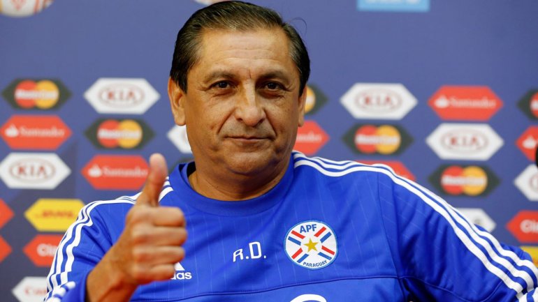 Ramón Díaz es el director técnico de la Selección de Paraguay. (Foto Prensa Libre: Hemeroteca)