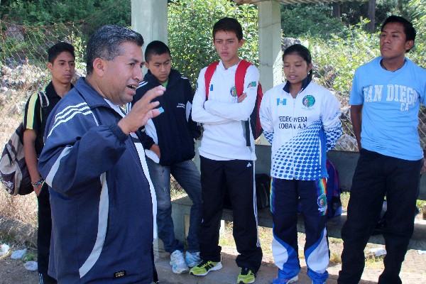 jorge coy se encarga de la marcha en Cobán.