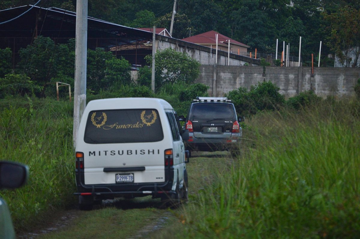 Restos son trasladado de Malacatán, San Marcos, a la capital. (Foto Prensa Libre: Cortesía)