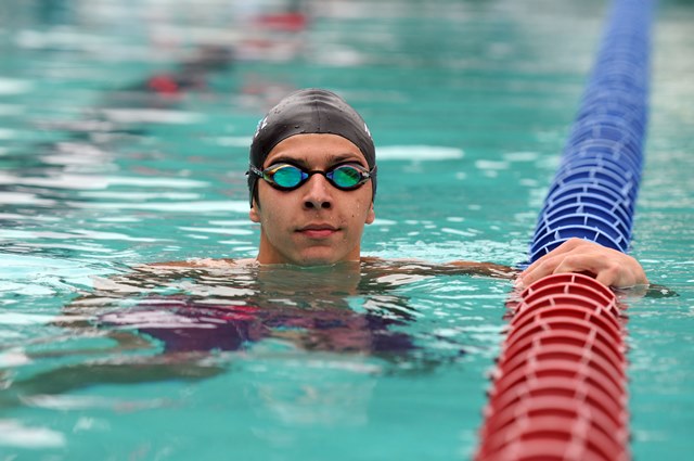 Luis Carlos Martínez participará en sus primeros Juegos Olímpicos en Río 2016. (Foto Prensa Libre: Jeniffer Gómez)