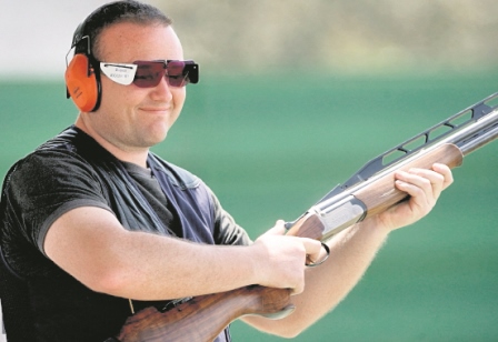 Enrique Brol, tirador guatemalteco, brilló en el Grand Prix de Chipre, torneo preparatorio para Río 2016. (Foto Prensa Libre: Hemeroteca PL).