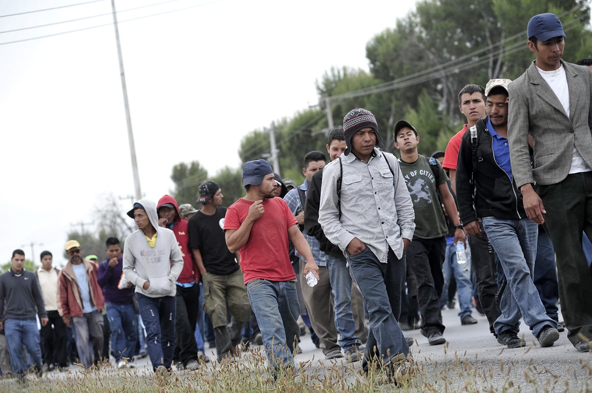 Inmigrantes centroamericanos huyen de la violencia en la región. (Foto: Hemeroteca PL)