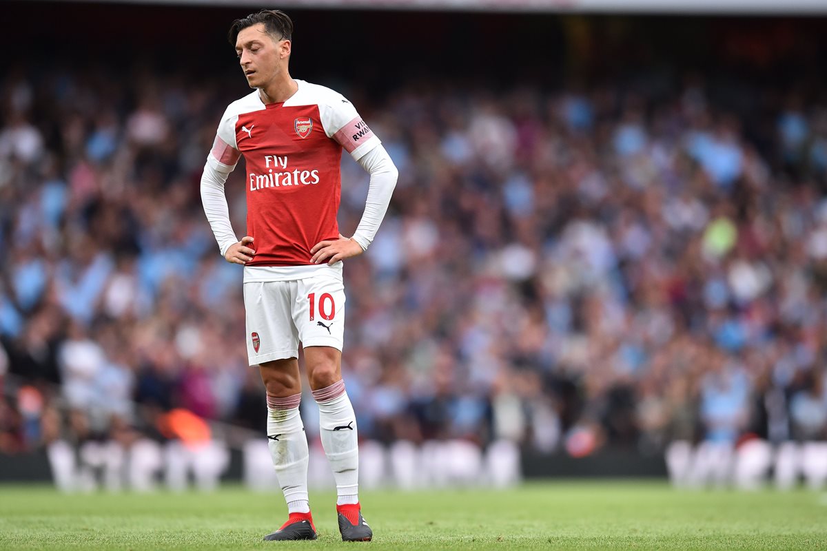 Mesut Ozil se despidió de la Selección de Alemania. (Foto Prensa Libre: AFP)