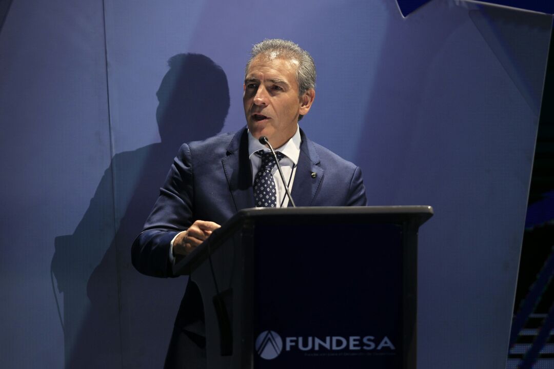 El presidente de Fundesa, Felipe Bosch. (Foto Prensa Libre: Carlos Hernández).